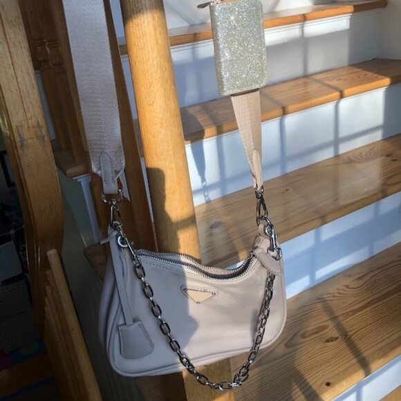 Fashion Nova - Fashion Week Beige/Tan Crossbody With Pouch Shoulder Bag - Picture 7 of 10